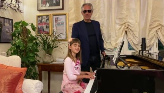 Amos Bocelli, Son of Andrea Bocelli  Girlfriend, Family, & Net Worth -  Biography Talks